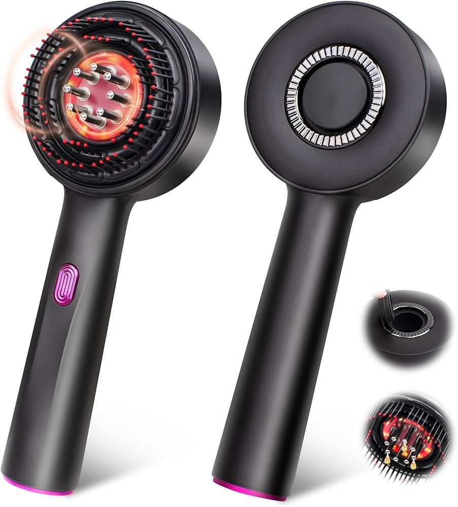  Massager Hair Oil Comb with Hair Growth Applicator Scalp Massage Brush