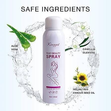 Kingyes Painless Hair Remover Spray Foam 150 Ml For Unisex (Remove All Types Of Hair)