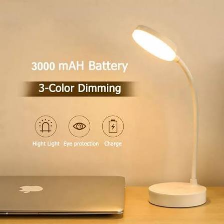 High Power Super Bright USB Rechargeable Study Lamp