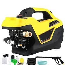 Adjustable Pressure Household Car Washing Machine 220V Small Automatic Induction Water Gun High Pressure Cleaning Tool Equipment