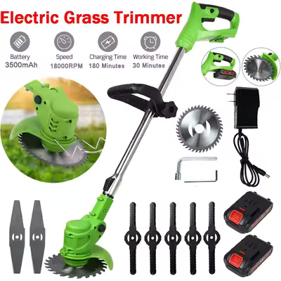 Grass Cutter with double battery