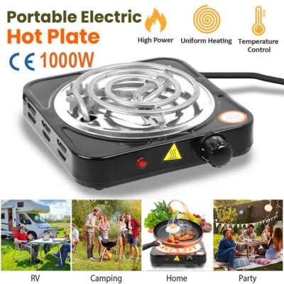 Single Burner Electric Hot Plate Stove 1000W
