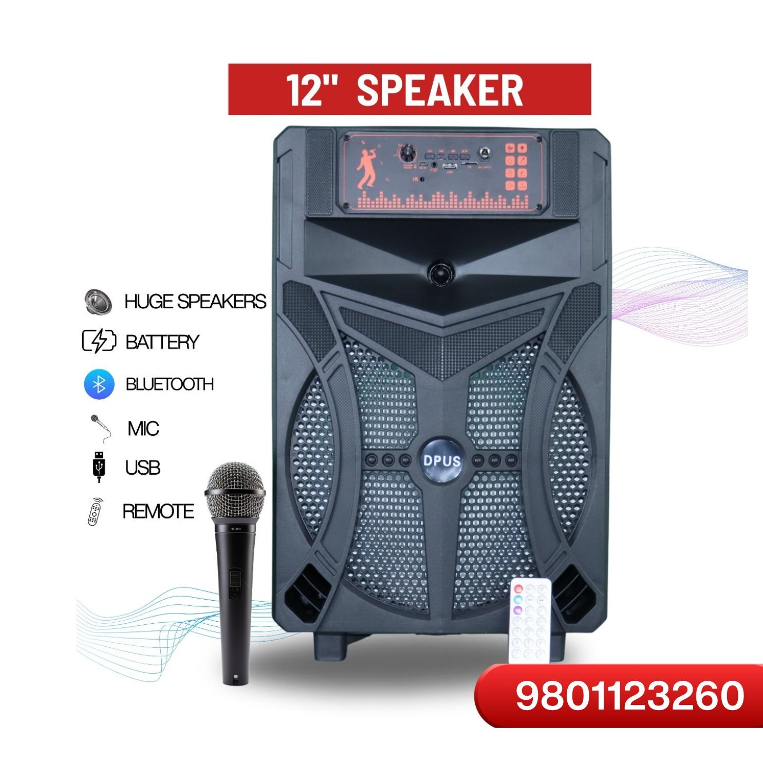 MEGA BASS SOUND SPEAKER