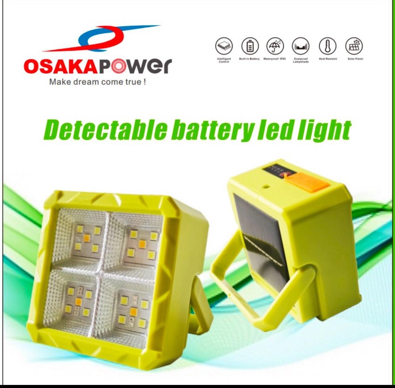Detectable Battery LED Light