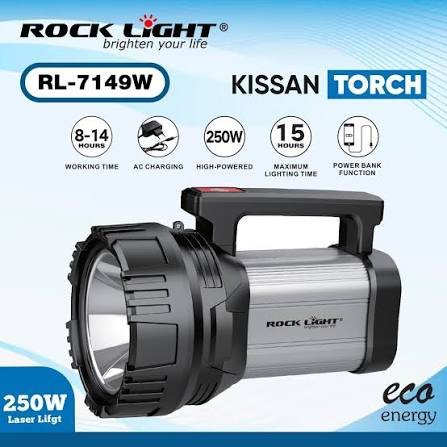 Rock Light Outdoor & Travel Flashlight (Model: RL-7149W)