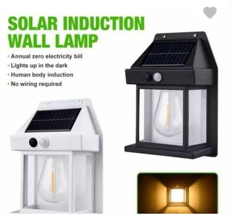 Solar Outdoor Wall Lamp, Energy-Saving Small Night Lamp