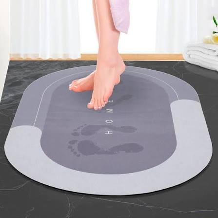 Home Floor, Bathroom, Doormat Absorbent Soft Carpet Quick Dry Dirt Barrier For Home, Office