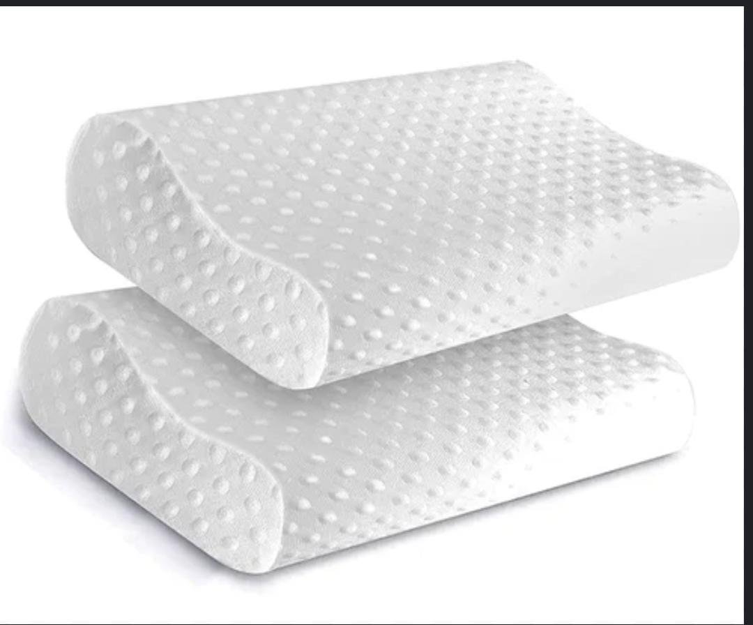 Orthopedic Cervical Contour Memory Foam Pillow for Neck Pain | Ergonomic Support Bed Pillow for Cervical Spondylosis