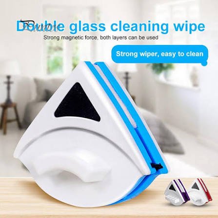 Double Side Strong Magnetic Window Cleaner Glass Wiper Cleaner Glass Cleaning Tool 3-8mm