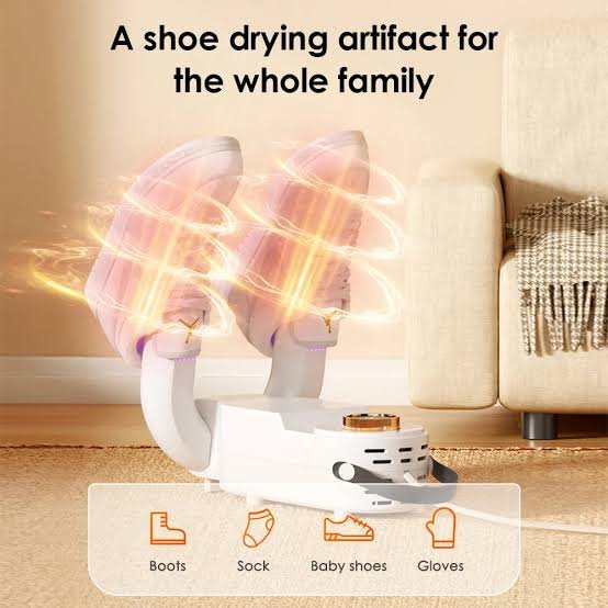 Electric Shoe Dryer - Shoe Dryer For Boot | Portable Electric Shoes Boots Dryer | Glove Dryer Rack | Intelligent Timer Shoe Dryer | Shoe Warmer For Work Boots, Ski Boots, Sneakers, Gloves
