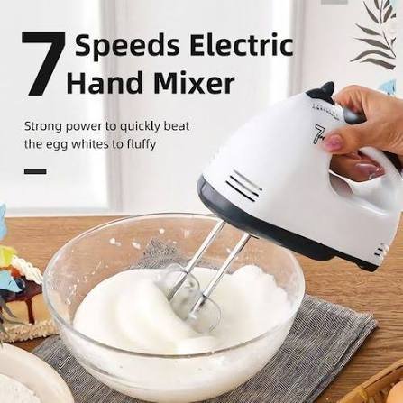 Electric 7 Speed Cake Beater, Hand Mixer