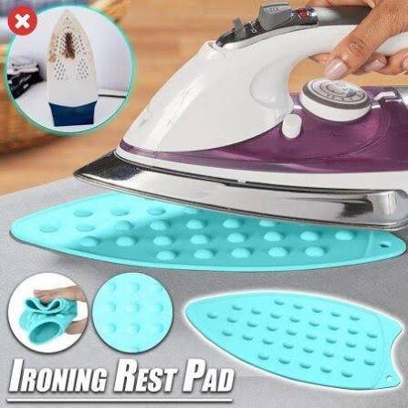 Foldable Ironing Mat Silicone Iron Rest Stand Resistant Non-slip Ironing Board