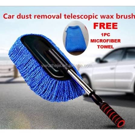 Multipurpose Adjustable Long Handle Microfiber Car Duster