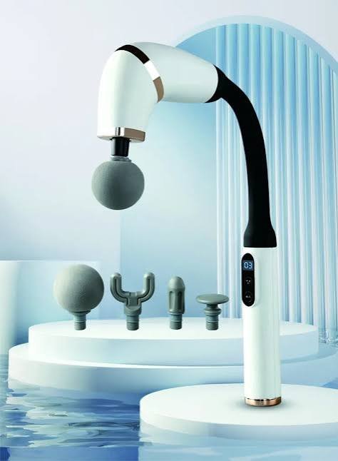 Long-Handle Electric Back Massager (or Cordless Deep Tissue Percussion Massager)