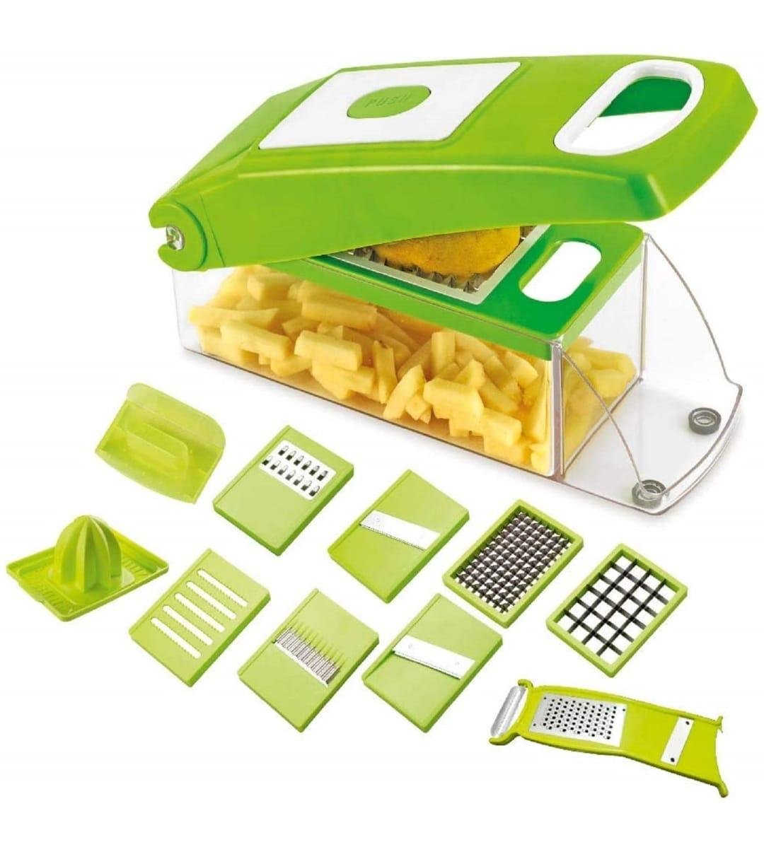 Multi-Functional Vegetable Chopper and Slicer Set (Nicer Dicer Style)