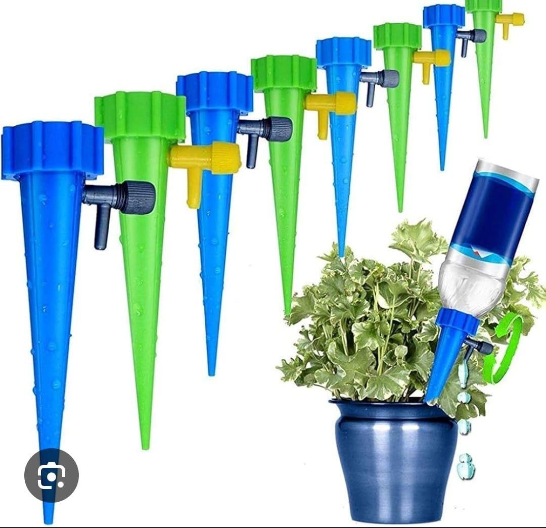 10pcs Automatic Drip Irrigation System Self Watering Spike For Plants Greenhouse Garden Adjustable Auto Water Dripper Device