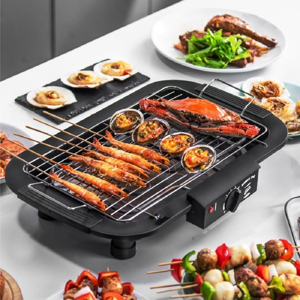 Smokeless Electric Barbecue Grill (Portable Indoor/Outdoor BBQ & Sekuwa Machine)