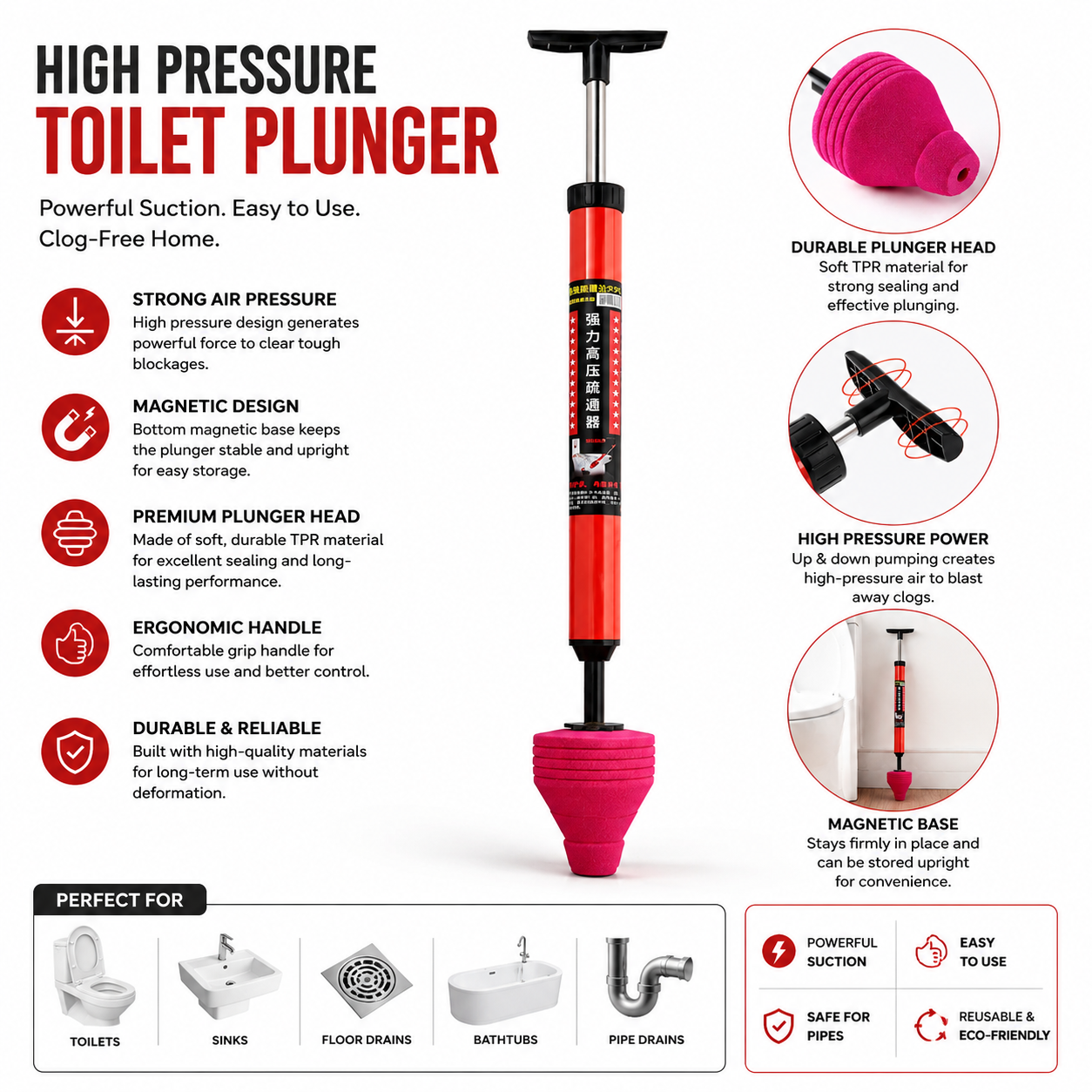 Toilet Drain Cleaner